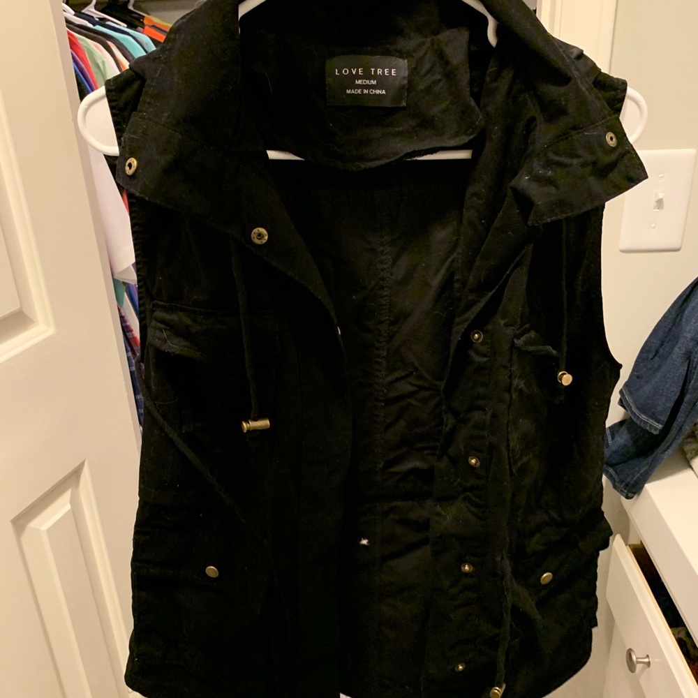 Black vest